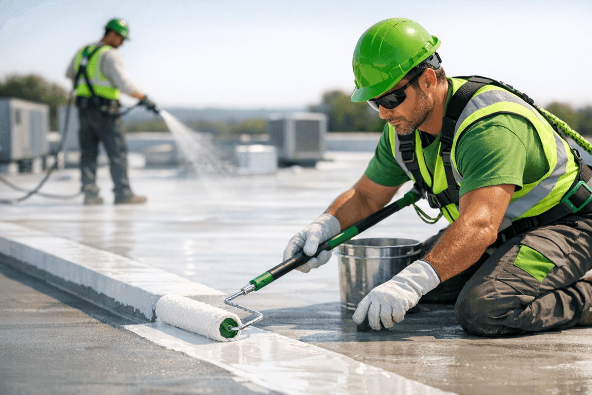 Sealants and Coatings service by MacDowell Roofing
