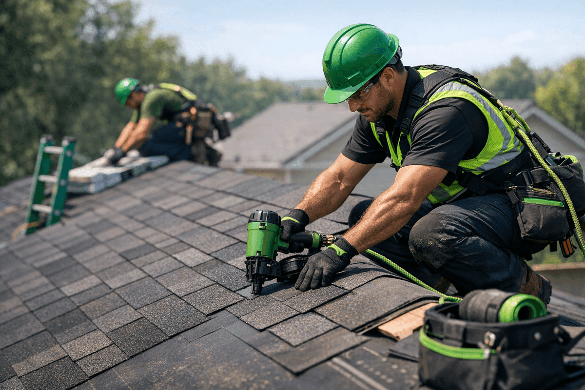 Shingle Roofing service by MacDowell Roofing