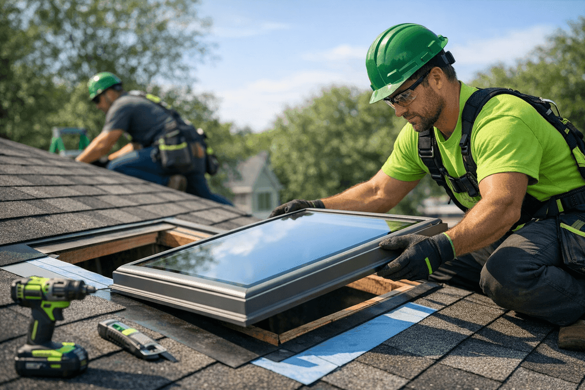 Skylight Installation service by MacDowell Roofing